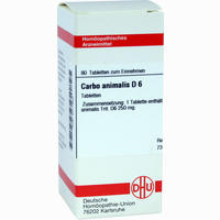 Carbo Animalis D6 Tabletten 80 Stück