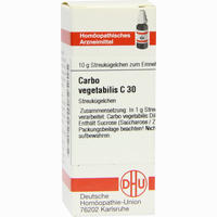 Carbo Veg C30 Globuli 10 g