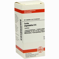 Carbo Veg D6 Tabletten 80 Stück
