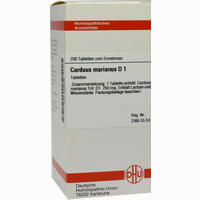 Carduus Mar D 1 Tabletten 200 Stück