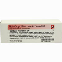 Carduus Marianus D6 Globuli Dr. Reckeweg & Co 10 g