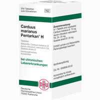 Carduus Marianus Pentarkan H Tabletten 200 Stück