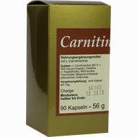 Carnitin 500 Kapseln Vaniplan Pharma GmbH 90 Stück