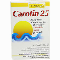 Carotin 25 Feingold 40 Stück