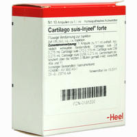 Cartilago Suis- Injeel Forte Ampullen 10 Stück
