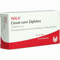 Abbildung von Carum Carvi Zäpfchen 10 x 2 g