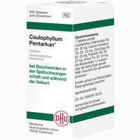 Caulophyllum Pentarkan Tabletten 200 Stück