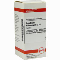 Causticum Hahnemanni D30 Tabletten 80 Stück