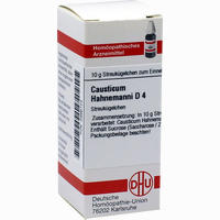 Causticum Hahnemanni D4 Globuli 10 g