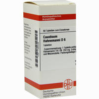 Causticum Hahnemanni D6 Tabletten 80 Stück