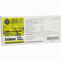 Cefabene Cistus Komplex Injektionslösung 10 x 1 ml