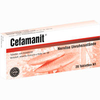 Cefamanit Tabletten 20 Stück