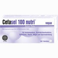 Cefasel 100 Nutri Selen- Tabs Tabletten 100 Stück