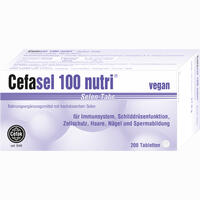 Cefasel 100 Nutri Selen- Tabs Tabletten 2 x 100 Stück