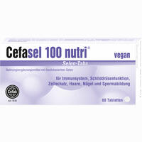 Cefasel 100 Nutri Selen- Tabs Tabletten 60 Stück