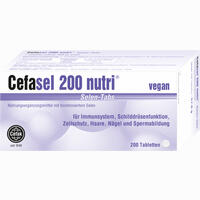 Cefasel 200 Nutri Selen- Tabs Tabletten 200 Stück