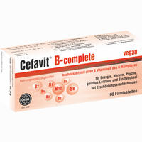Cefavit B- Complete Filmtabletten 100 Stück