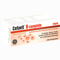 Cefavit B- Complete Filmtabletten 240 Stück