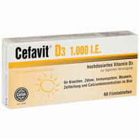 Cefavit D3 1.000 I.e. Filmtabletten 60 Stück