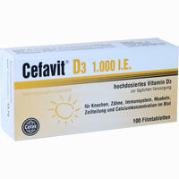 Cefavit D3 1.000 I.e. Filmtabletten 100 Stück
