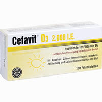 Cefavit D3 2.000 I.e. Filmtabletten 100 Stück
