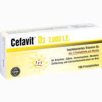 Cefavit D3 7.000 I.e. Filmtabletten 100 Stück