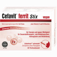 Cefavit Ferrit Stix Granulat 42 Stück