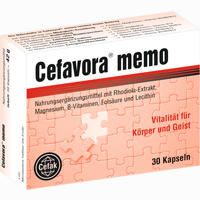 Cefavora Memo (weichgelatinekapseln) 30 Stück
