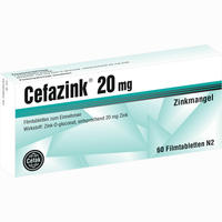 Cefazink 20mg Filmtabletten 60 Stück