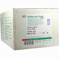 Cellacast Soft Binde 10cmx3.6m Blue 10 Stück
