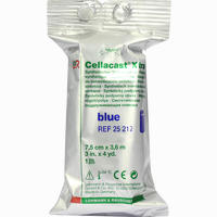 Cellacast Xtra7.5cmx3.6m Blue Binde 1 Stück