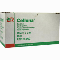 Cellona Gipsbin 2mx10cm Binde 2 x 5 Stück