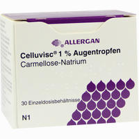 Celluvisc 1% Augentropfen 30 x 0.4 ml