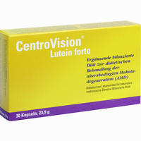 Centrovision Lutein Forte Omega 3 Kapseln 30 Stück
