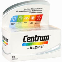 Centrum A Bis Zink Tabletten 60 Stück