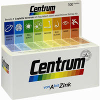 Centrum A- Zink + Floraglo Lutein Capletten Tabletten 100 Stück