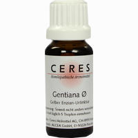 Ceres Gentiana Lutea Urt Tropfen 20 ml