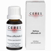 Ceres Melissa Officinalis Urt. Tropfen 20 ml