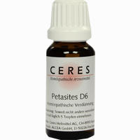 Ceres Petasites D6 Dilution 20 ml