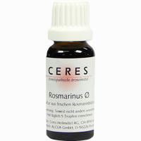 Ceres Rosmarinus Officinalis Urt Tropfen 20 ml