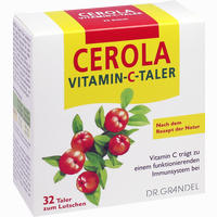 Cerola Vitamin- C- Taler Grandel 32 Stück