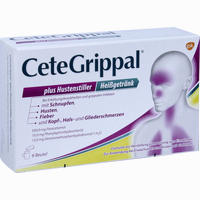 Cetegrippal Plus Hustenstiller Heißgetränk Granulat 6 x 15 g