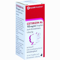Cetirizin Al 10mg Ml Tropfen 10 ml