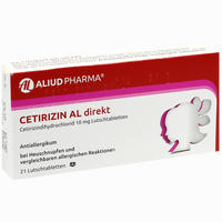 Cetirizin Al Direkt Lutschtabletten 21 Stück