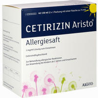 Cetirizin Aristo Allergiesaft 1 Mg Ml 150 ml