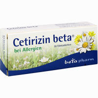 Cetirizin Beta Filmtabletten 30 Stück