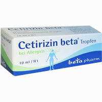Cetirizin Beta Tropfen 10 ml