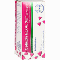 Cetirizin Hexal Saft bei Allergien 75 ml