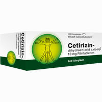 Cetirizindihydrochlorid Axicorp 10mg Filmtabletten Axicorp pharma 100 Stück