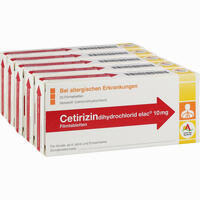 Cetirizindihydrochlorid Elac 10mg Filmtabletten 5 x 20 Stück